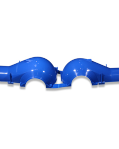 Housing for outlet B with shut-off FlexVey 75